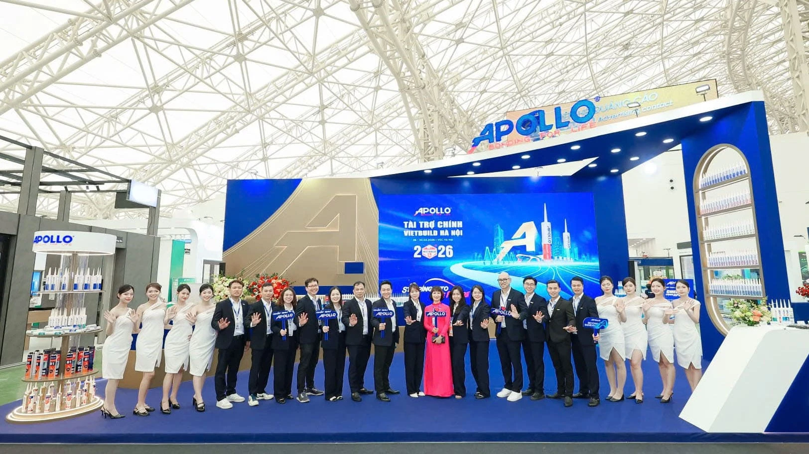 Apollo kiến tạo không gian giải pháp và chuyên môn tại Vietbuild Hà Nội 2026